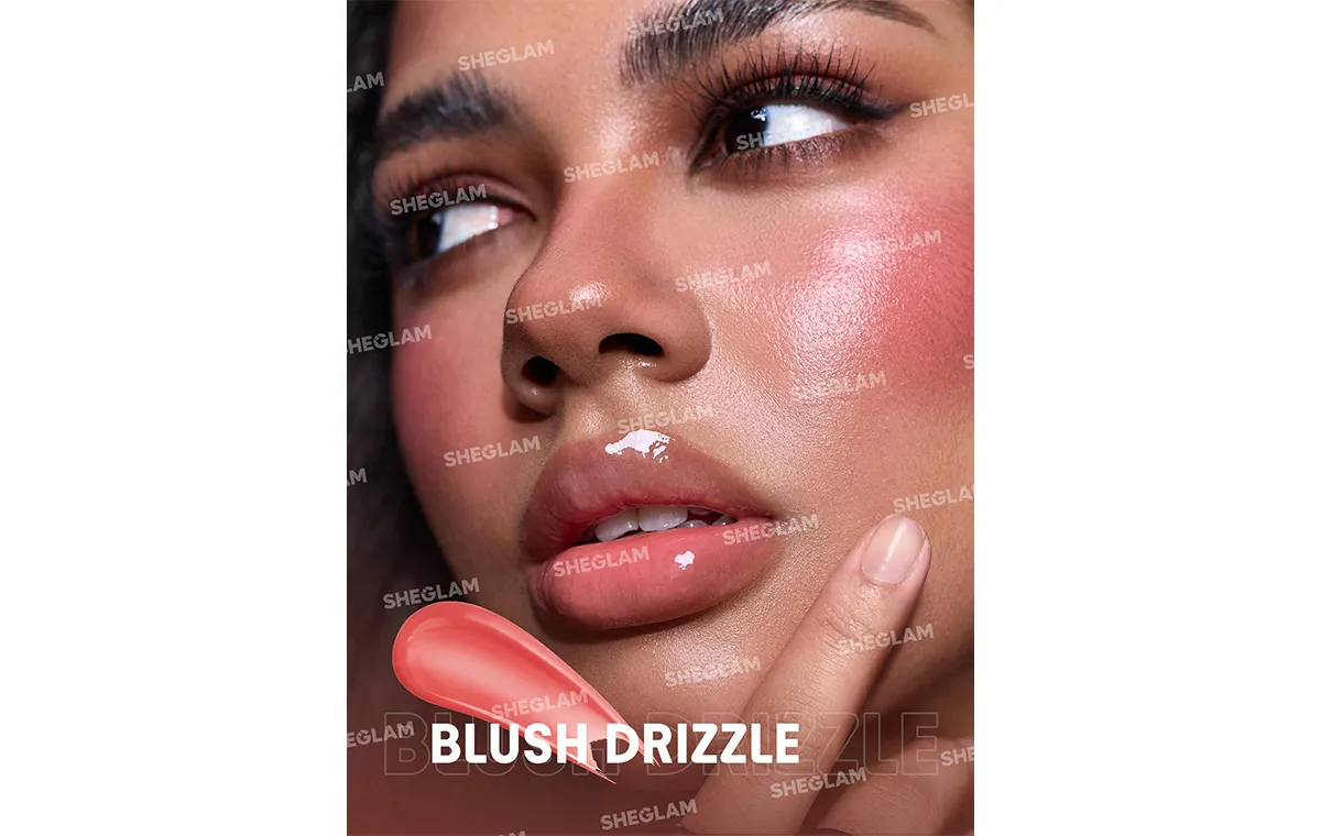 لیپ پلامپر شیگلم رنگ Blush Drizzle