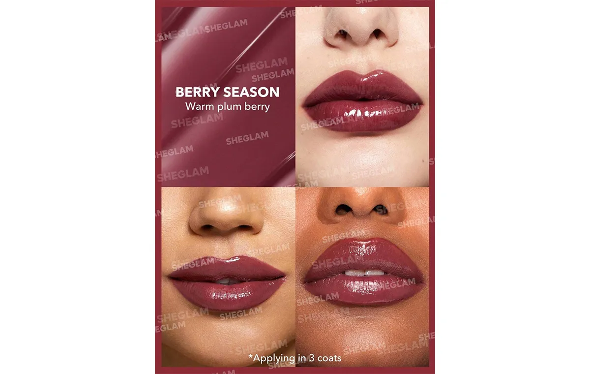 لیپ پلامپر شاین شیگلم رنگ Berry Season
