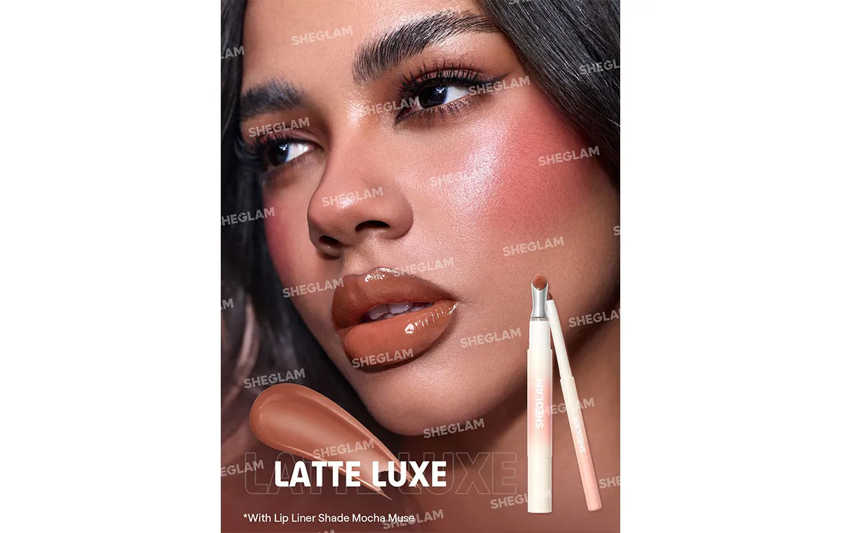 لیپ پلامپر شیگلم رنگ Latte Luxe