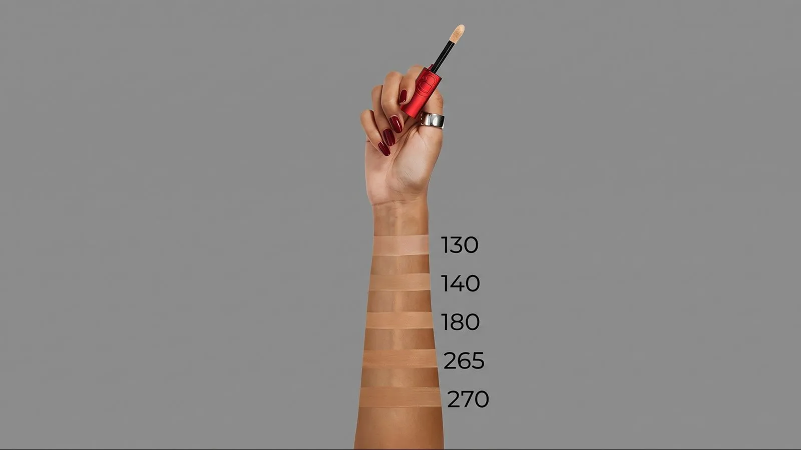 مدل Infallible Skin Ink 2-in-1 شید ۱۳۰ تا ۲۷۰