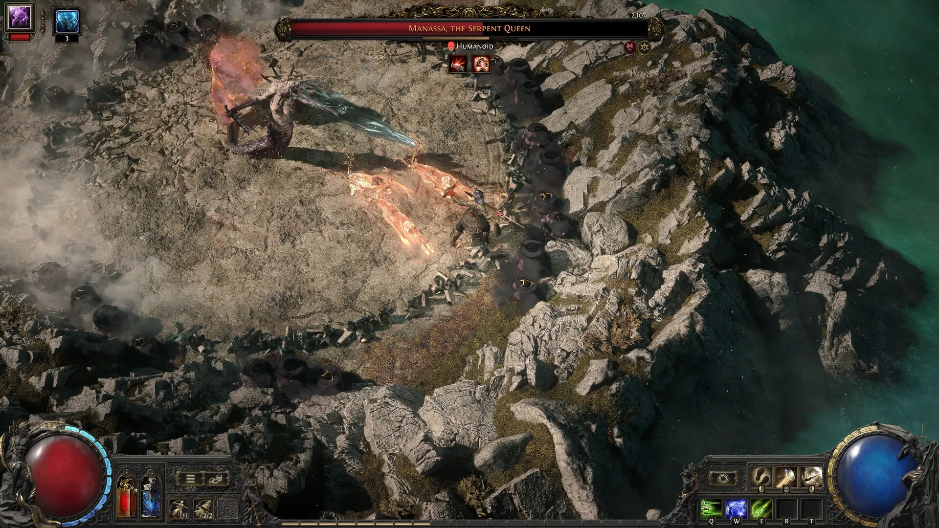 گیمپلی بازی path of exile 2