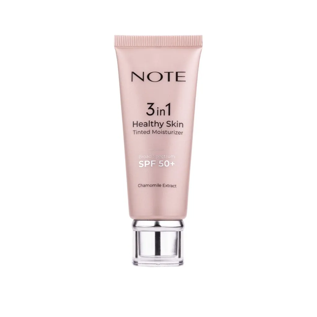 رنگبندی کرم پودر نوت مدل 3in1 Healthy Skin Tinted Moisturizer