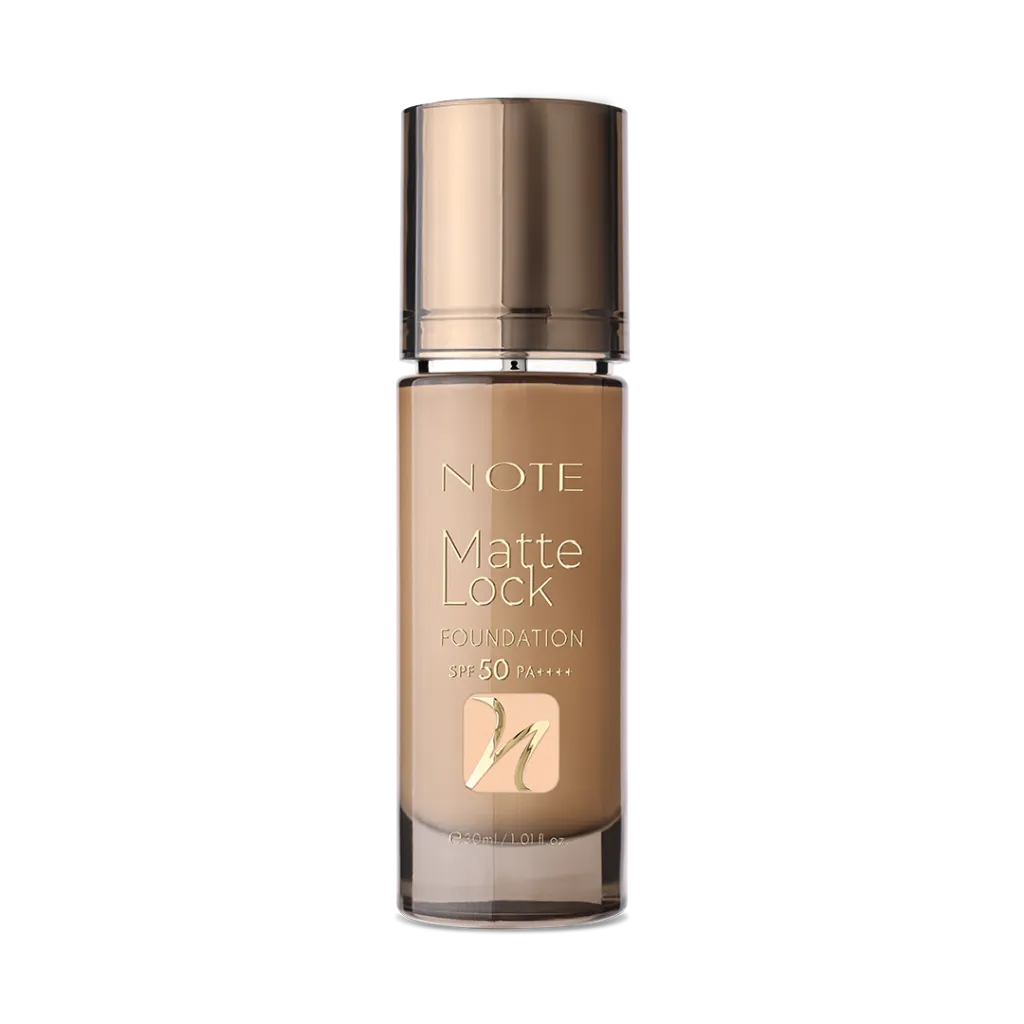 رنگبندی کرم پودر نوت مدل Matte Lock Foundation