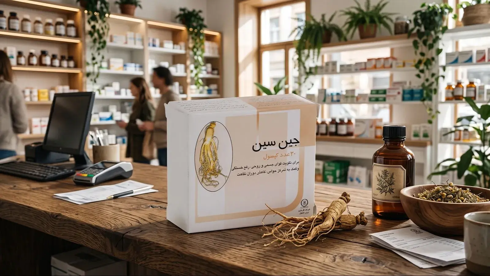 کپسول جین سین گل دارو