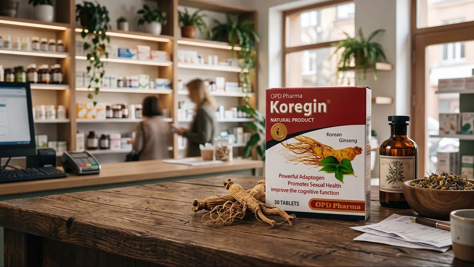 کپسول جینسینگ کورجین او پی دی فارما