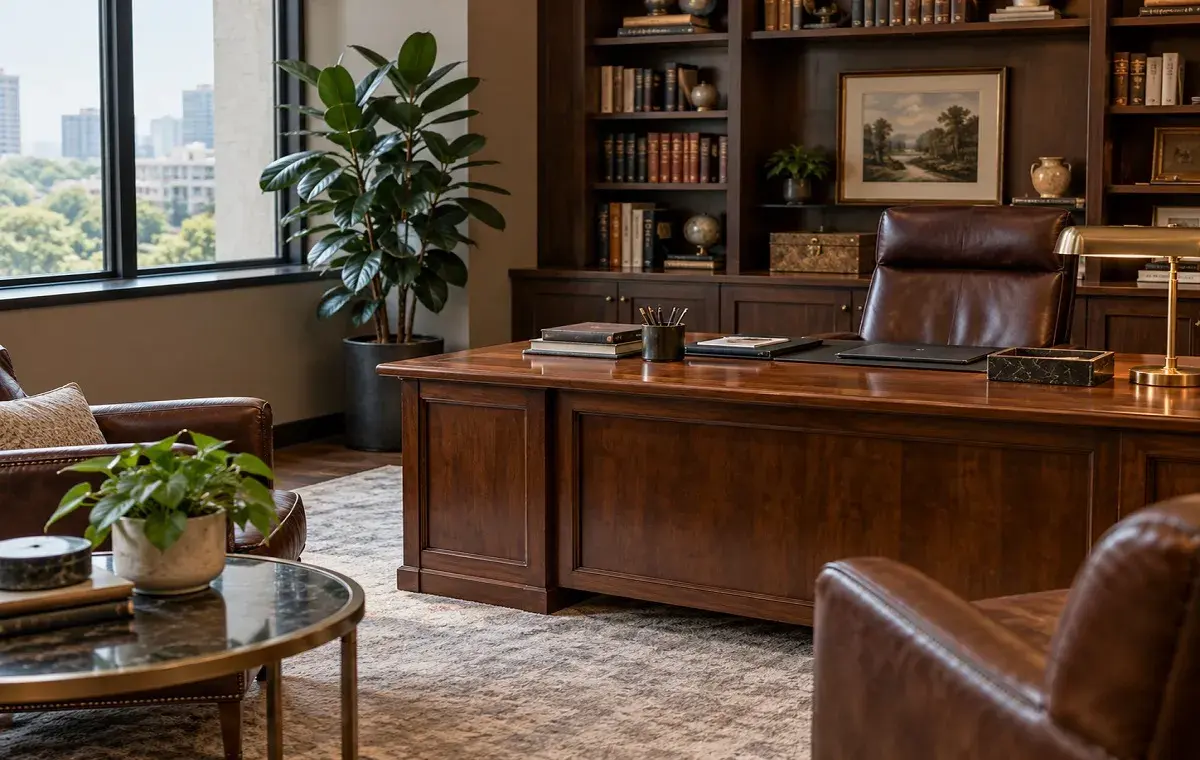 گل مناسب برای دفتر وکیل